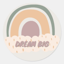 BOHO RAINBOW DREAM BIG SLF ESTEEM RUNT KLISTERMÄRKE