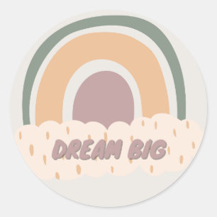 BOHO RAINBOW DREAM BIG SLF ESTEEM RUNT KLISTERMÄRKE