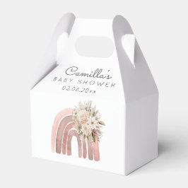 Boho Rainbow Girl Baby Shower Presentaskar