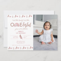 Boho Rainbow Girl Lolly Onederful Birthday