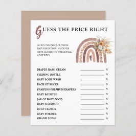 Boho Rainbow | Gissa den Prisa Högerna Babykläder