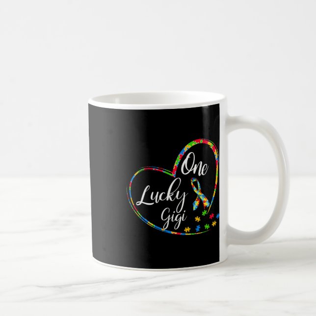 Boho Rainbow Lycklig Pi Day 3.14 Math Geek 3 Kaffemugg (Höger)
