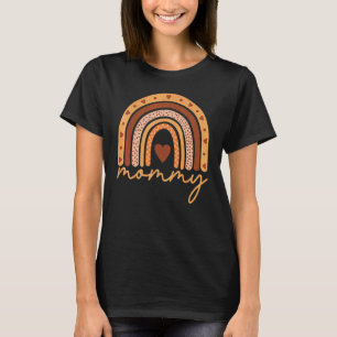 Boho Rainbow Mamma Mors dag Boho Rainbow Mamma H T Shirt