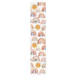 Boho Rainbow och Sol Watercolor