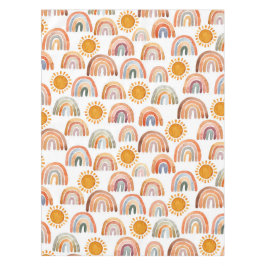 Boho Rainbow och Sol Watercolor