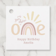 Boho Rainbow och Sunshine 1st Birthday
