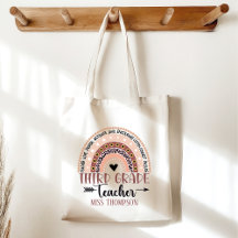 Boho Rainbow  – Perfect Teacher Gift for 3rd Grade