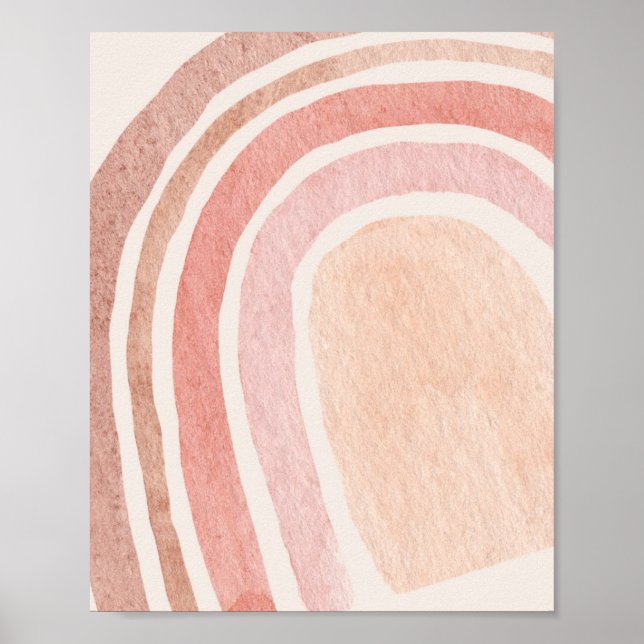 Boho Rainbow Poster (Framsidan)