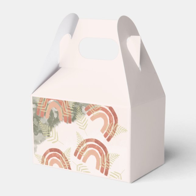 Boho Rainbow Presentaskar (Framsidan Sidan)