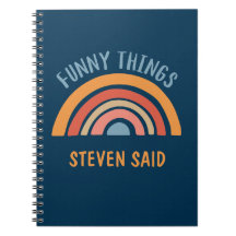 Boho Rainbow Roliga saker min unge sa Anpassad 