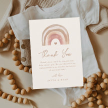 Boho Rainbow Terrakotta Baby Shower