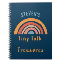 Boho Rainbow Tiny Talk Treasures Personlig