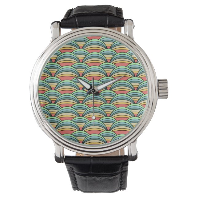 Boho Rainbows Armbandsur (Framsida)