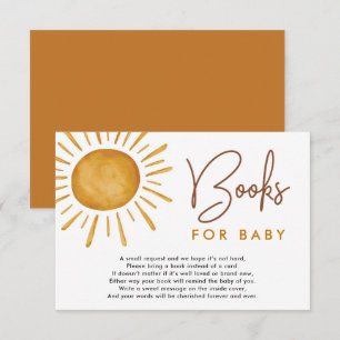 Boho Ray of Sunshine Bokar för Baby Tilläggskort
