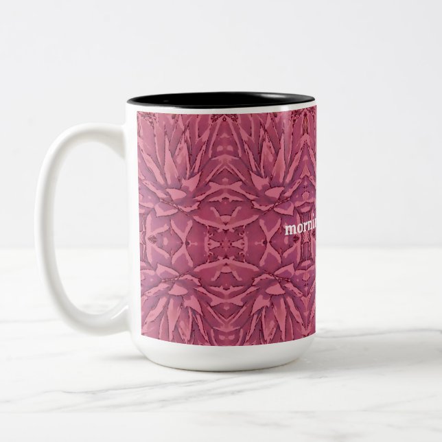 Boho Red Agave Affirmations Mugg (Vänster)