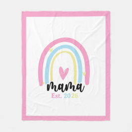 Boho Regnbåge Anpassad Mamma Grundad År Minnessak Fleecefilt