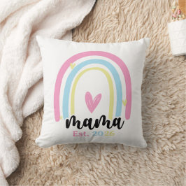 Boho Regnbåge Anpassad Mamma Grundad År Minnessake Kudde