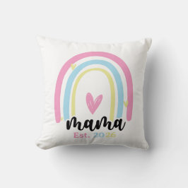 Boho Regnbåge Anpassad Mamma Grundad År Minnessake Kudde
