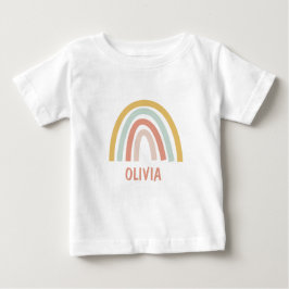 Boho regnbåge barn personlig t shirt