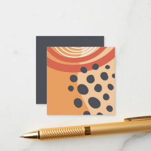 Boho-regnbåge, färggrafik tilläggskort