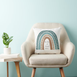 Boho regnbåge kastkudde kudde