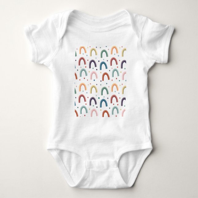 Boho regnbåge t shirt (Framsida)