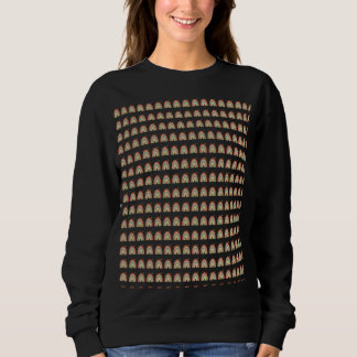 Boho regnbågsmönstrad slips t shirt