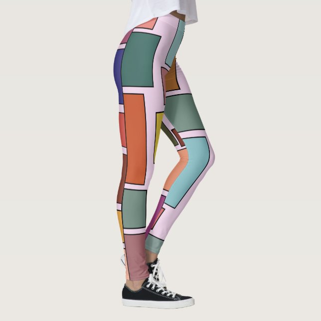 Boho-rektanglar Leggings (Höger)