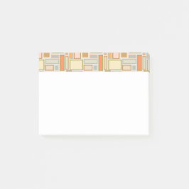 Boho-rektanglar Post-it Block