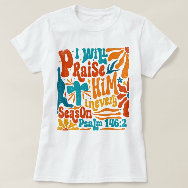 Boho-Religiösan ska jag berömma honom varje säsong T Shirt (Design framsida)