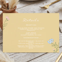 Boho Retro Blommig Groovy Djärv Klassisk Bröllop