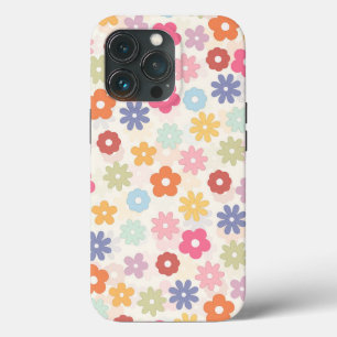 Boho Retro Daisy Flowers, sommartid 70