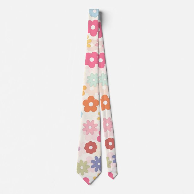 Boho Retro Daisy Flowers, sommartid 70 Slips (Framsida)
