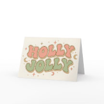 Boho Retro Holly Jolly Jul