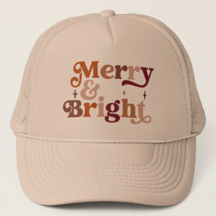 Boho Retro Merry och Bright Keps
