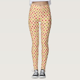 Boho Retro Modern Dot Leggings
