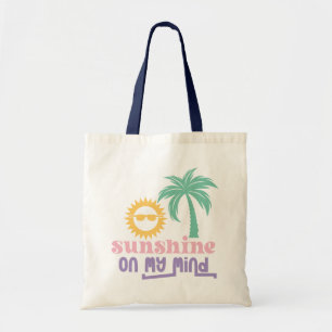 Boho Retro Summer Quote Tygkasse