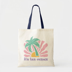 Boho Retro Summer Quote Tygkasse