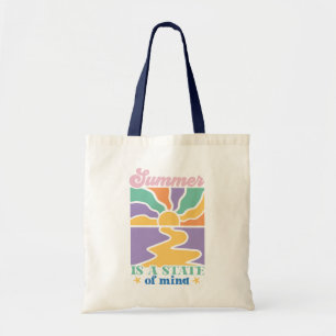 Boho Retro Summer Quote Tygkasse