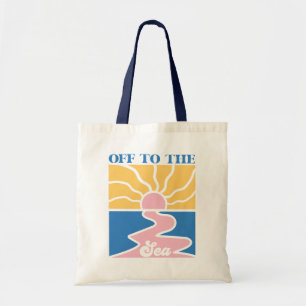 Boho Retro Summer Quote Tygkasse