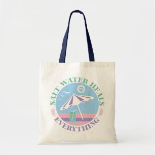 Boho Retro Summer Quote Tygkasse