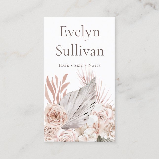 Boho Ro Affärskort Visitkort (Framsida)