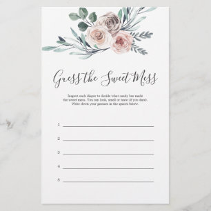 Boho Ro Baby Shower gissar att det söta