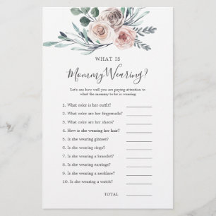 Boho Ro Baby Shower What is Mamma Wear