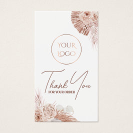 Boho ro paket visitkort