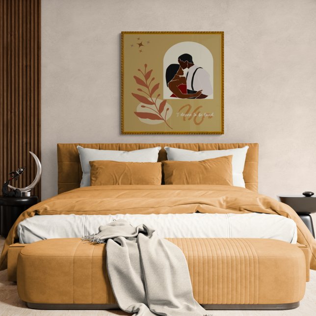 Boho Romantik I förtjänar att bli älskad Poster (Skapare uppladdad)