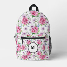 BoHo Rosa Blommigt