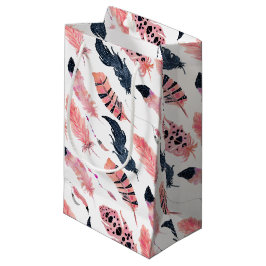 Boho Rosa Feathers