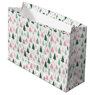 Boho Rosa Gröna Julträd Högtider