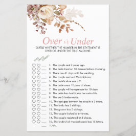 Boho Rosa Möhippa över eller under spel